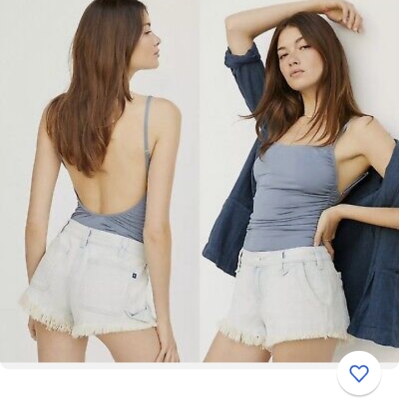 anthropology pilco denim shortie shorts NWT - Picture 6 of 7